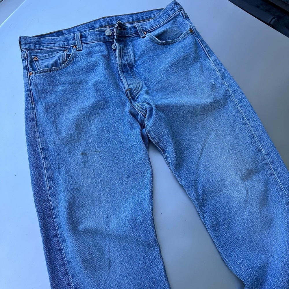 Levi's 501 blue jeans - Picture 6 of 9